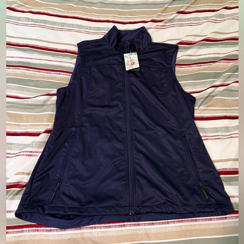 Baleaf Blue Casual Vest for Layering hiking golf wind resistant